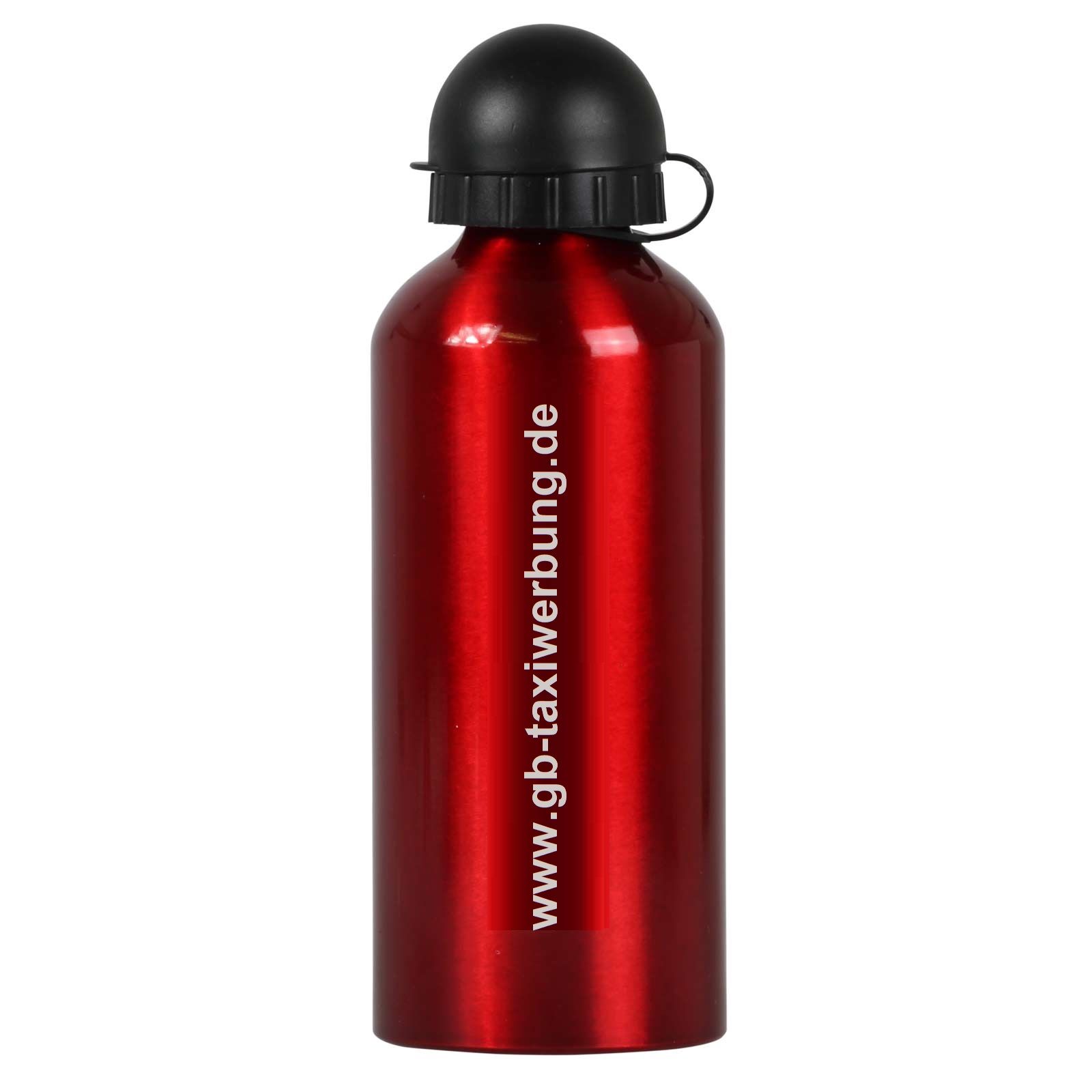 Trinkflasche 0,6l aus Aluminium inkl. Lasergravur (Personalisierung)